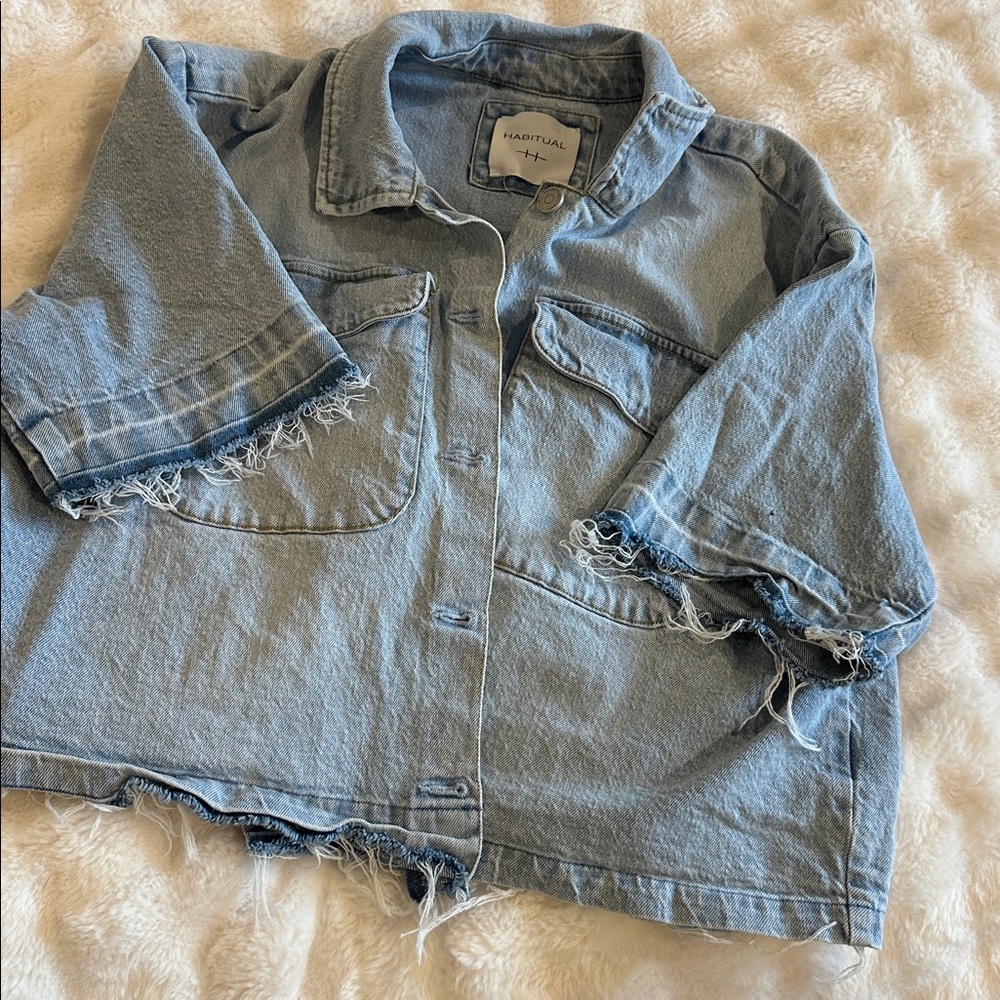 Habitual Light Blue Denim Shirt